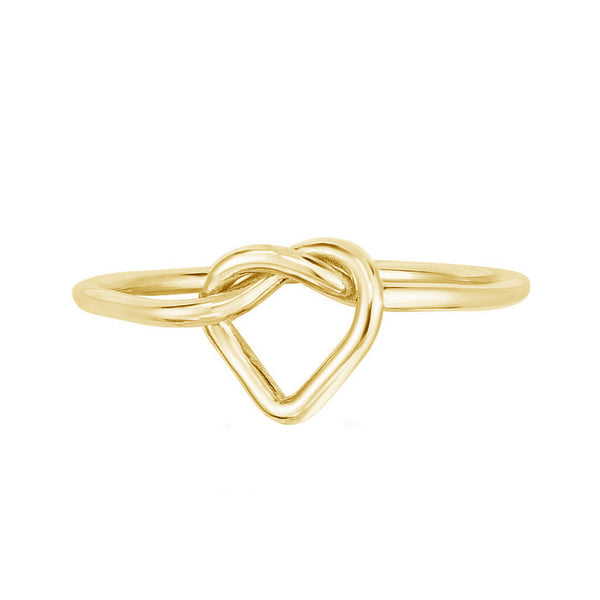 FJ0558 925 Sterling Silver Twist Heart Gift Ring