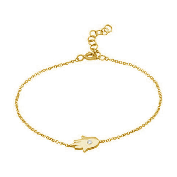 FS0179 925 Sterling Silver Hand Bracelet