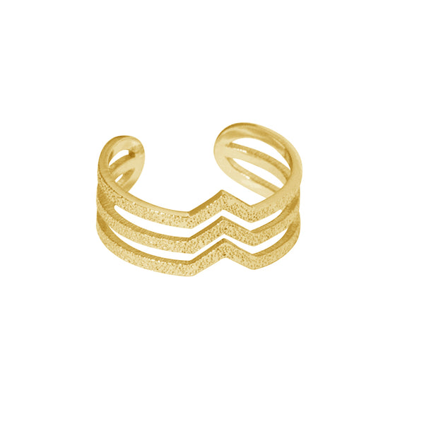 FJ0764 925 Sterling Silver Women Open Ring