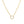 FX0645 925 Sterling Silver Round Circle CZ Pendant Necklace