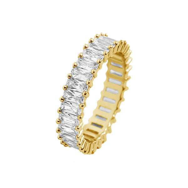 FJ0656 925 Sterling Silver Cubic Zirconia Ring