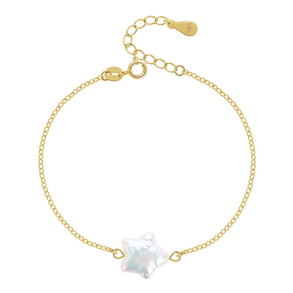 FS0233 925 Sterling Silver Freshwater Pearl Bracelets