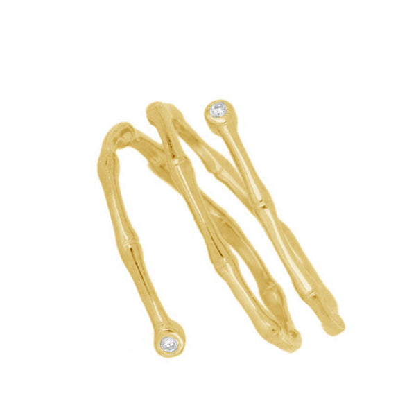 FJ0189 925 Sterling Silver Bond Ring