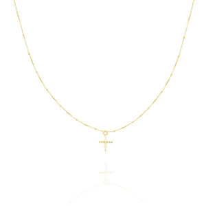 FX0055 925 Sterling Silver mystic cross Necklace