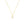 FX0359 925 Sterling Silver Letter A Initial Necklace