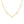 FX0462 925 Sterling Silver Cubic Zircon Link Chain Necklace