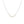 PN0073 925 Sterling Silver Bezel Set Cubic Zirconia Freshwater Pearl Necklace