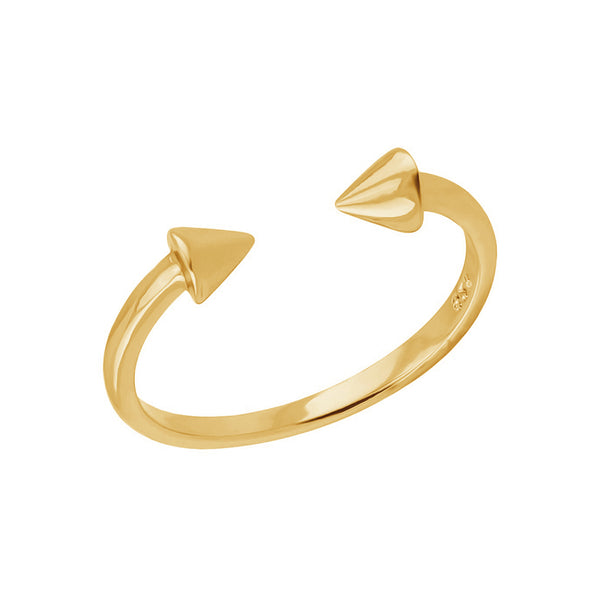 FJ0295 925 Sterling Silver Arrow Opening Ring