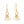 FE1691 925 Sterling Silver Baroque Pearl Earring