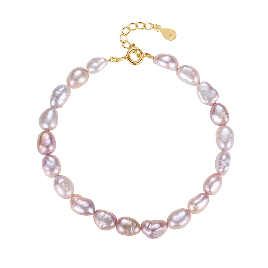 FS0253 925 Sterling Silver Freshwater Pearl Bracelets
