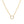 FX0645 925 Sterling Silver Round Circle CZ Pendant Necklace