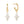 FE1772 925 Sterling Silver Freshwater Pearl Earrings