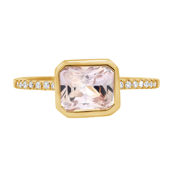 FJ0541 925 Sterling Silver CZ Crystal Classic Ring