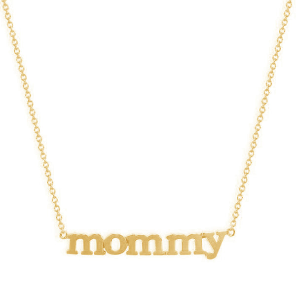 FX0488 925 Sterling Silver Mommy Necklace