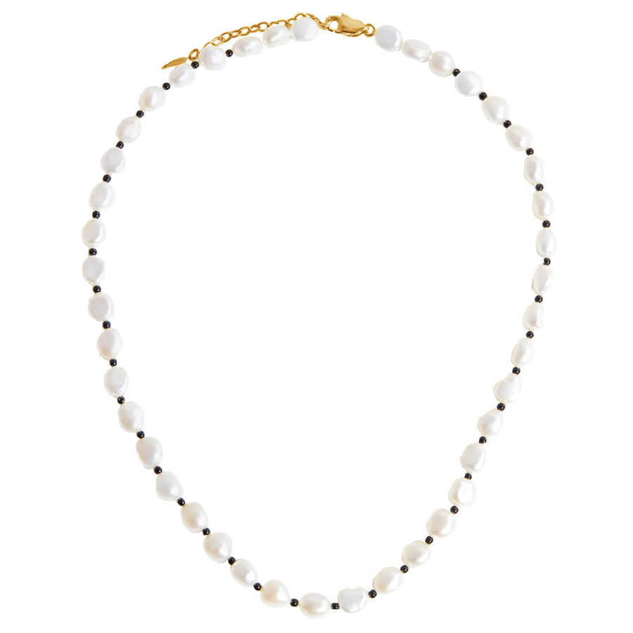 PN0071 925 Sterling Silver Freshwater Pearl Women Choker Necklace