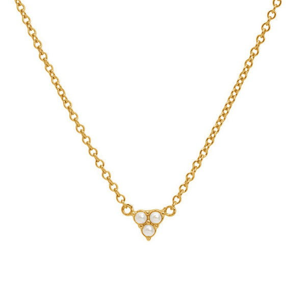 FX0659 925 Sterling Silver Freshwater Pearl Necklace