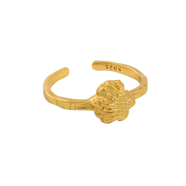 RHJ1054 Flower Open Ring