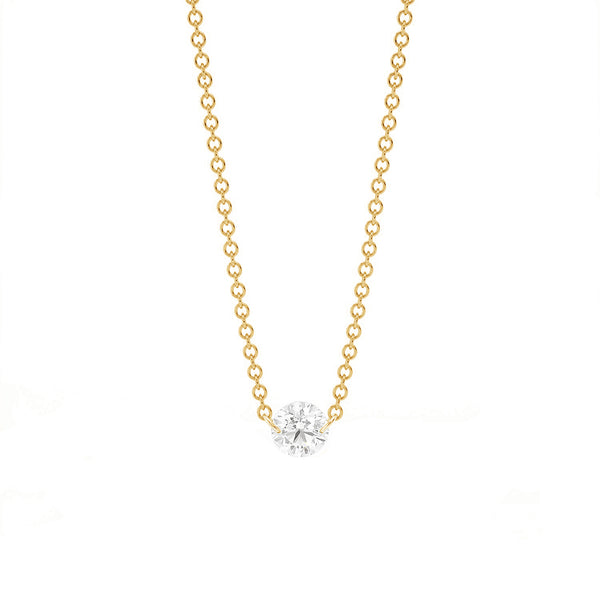 FX0441 925 Sterling Silver Fashion Zircon Choker Necklace