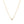 FX0458 925 Sterling Silver Hue Necklace White Cubic Zircon