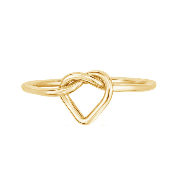 FJ0558 925 Sterling Silver Twist Heart Gift Ring