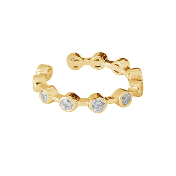 RHJ1064 Bezel Round CZ Ring