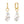 FE1708 925 Sterling Silver Baroque Pearl Earrings