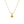 FX0333 925 Sterling Silver Mini Shell Pendant Necklace