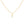FX0402 925 Sterling Silver Mini Pendant Necklace