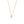 FX0425 925 Sterling Silver Teardrop Zircon Dangle Necklace