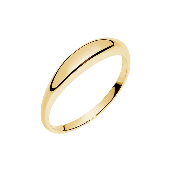 FJ0481 925 Sterling Silver Gold Ring