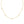 FX0442 925 Sterling Silver Bezel Baguette Zircon Necklace