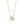 FX0853 925 Sterling Silver Sparkle Cubic Zirconia Women Necklace