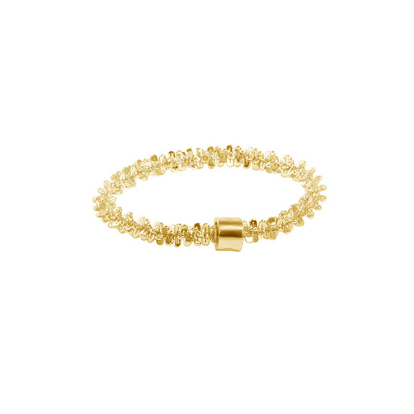 RHJ1029 925 Sterling Silver Sparkle Chain Ring