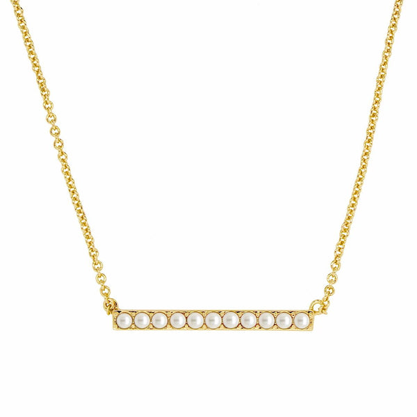 FX0318 925 Sterling Silver Bar Pendant Necklace