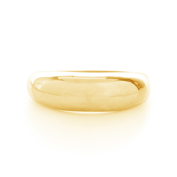 FJ0253 925 Sterling Silver Dome Ring