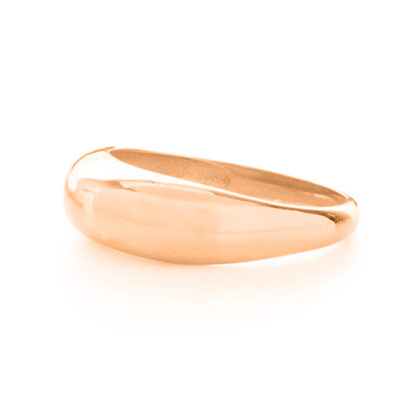 FJ0253 925 Sterling Silver Dome Ring