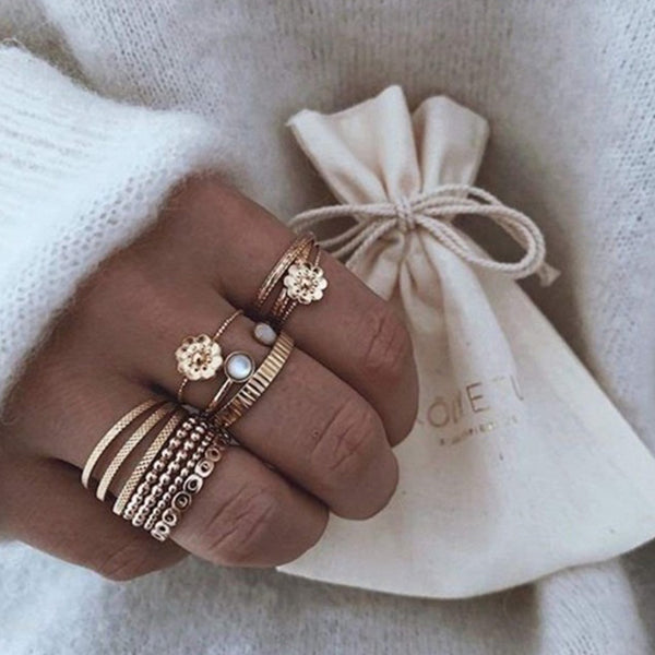 FJ0142 925 Sterling Silver Beaded Ring