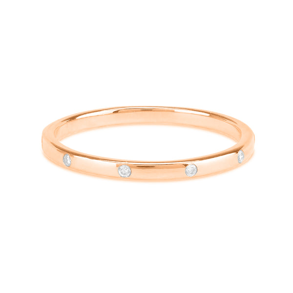 FJ0250 925 Sterling Silver Diamonds Team Ring