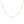 FX0780 925 Sterling Silver Gold Bead Chain Necklace
