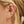 FE0231 925 Sterling Silver Cubic Zircon Circle Ear Cuff