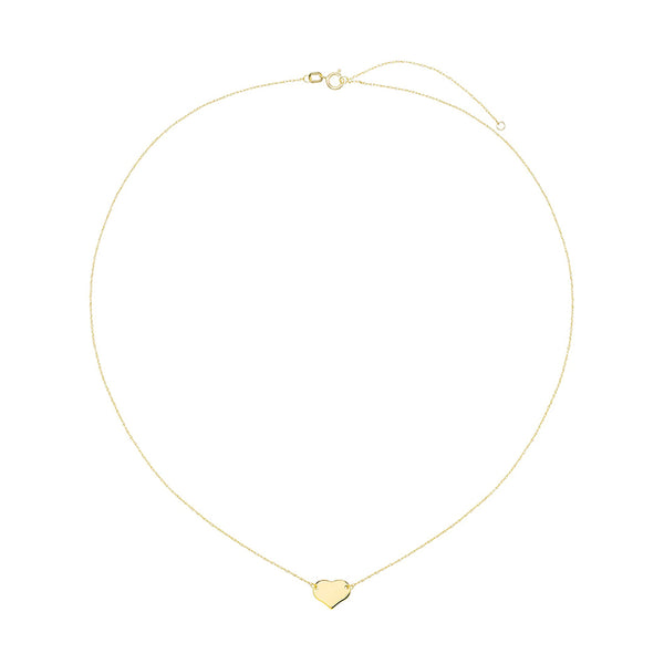 FX0186 925 Sterling Silver Heart Necklace