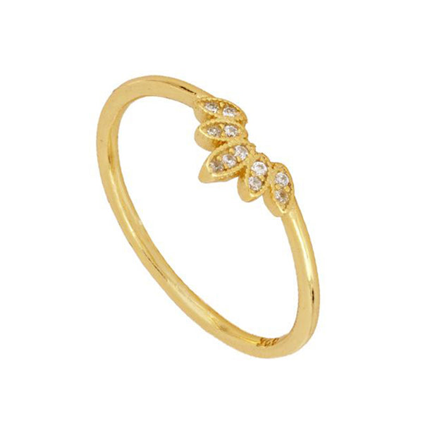 FJ0181 925 Sterling Silver Crown Ring