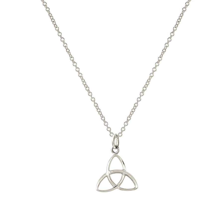 FX0024 925 Sterling Silver Lotus Pendant Necklace