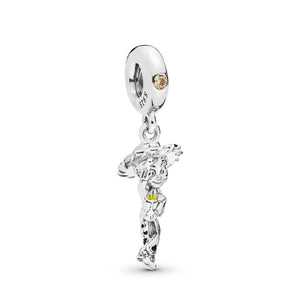 PP6614 925 Sterling Silver Pixar, Toy Story, Jessie Dangle Charm