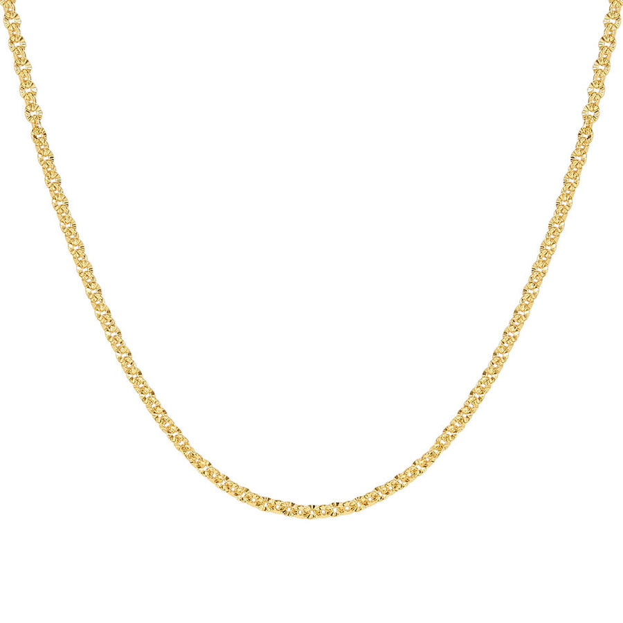 FX0796 925 Sterling Silver Trendy Chain Necklace