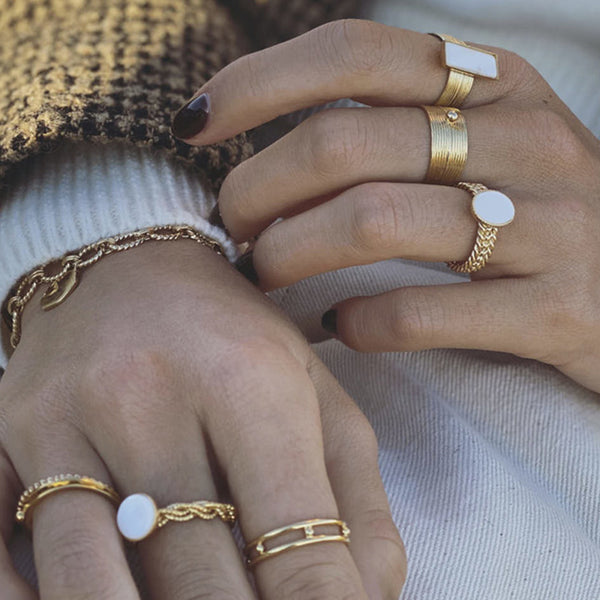 FJ0147 925 Sterling Silver Eternity Ball Ring