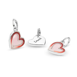 PY1866 925 Sterling Silver Heart of Love Charm