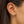 FE0579 925 Sterling Silver Snake Zircon Earrings