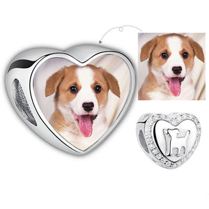 XPPY1013 925 Sterling Silver My Lovely Pet Photo Charm
