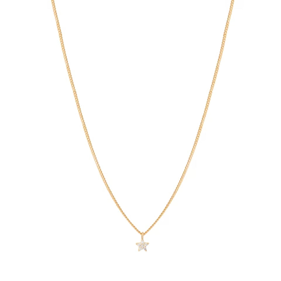 FX0045 925 Sterling Silver Mystic Star Necklace